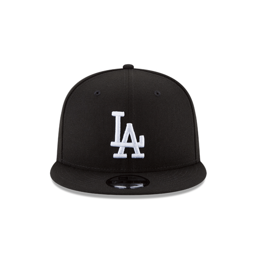 NEW ERA 9FIFTY MLB CLASICA LA DODGERS GORRA AJUSTABLE NEGRA LOGO BLANCO