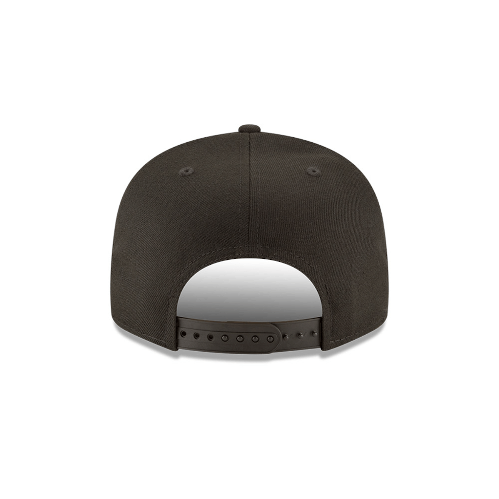 NEW ERA 9FIFTY MLB BASICA LA DODGERS GORRA AJUSTABLE NEGRA CON NEGRO