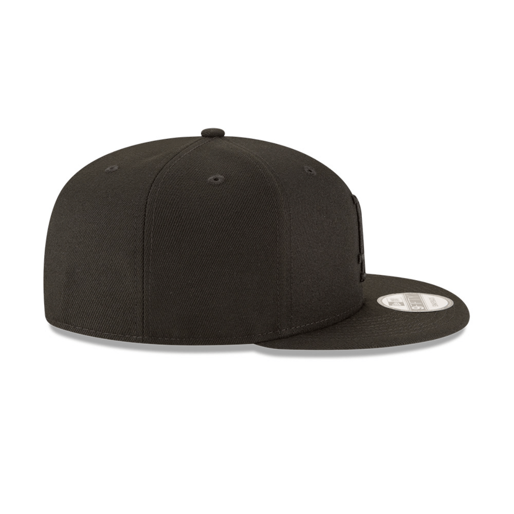 NEW ERA 9FIFTY MLB BASICA LA DODGERS GORRA AJUSTABLE NEGRA CON NEGRO