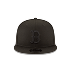 NEW ERA 9FIFTY MLB BASICA BOSTON RED SOX GORRA AJUSTABLE NEGRA LOGO NEGRO