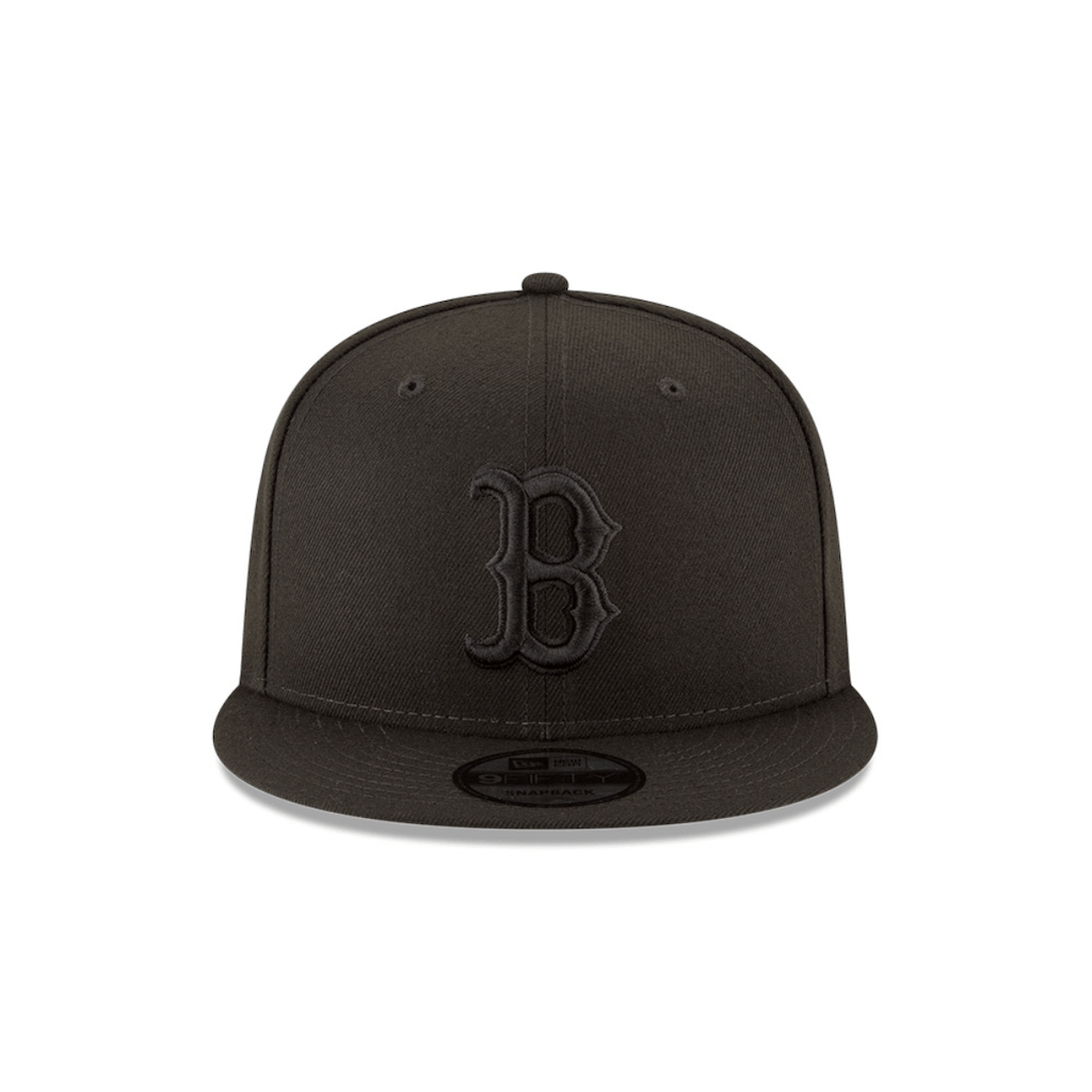 NEW ERA 9FIFTY MLB BASICA BOSTON RED SOX GORRA AJUSTABLE NEGRA LOGO NEGRO