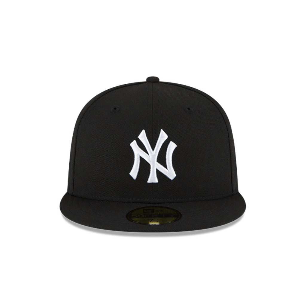 NEW ERA 59FIFTY MLB NY YANKEES GORRA CERRADA CLASICA NEGRA LOGO BLANCO