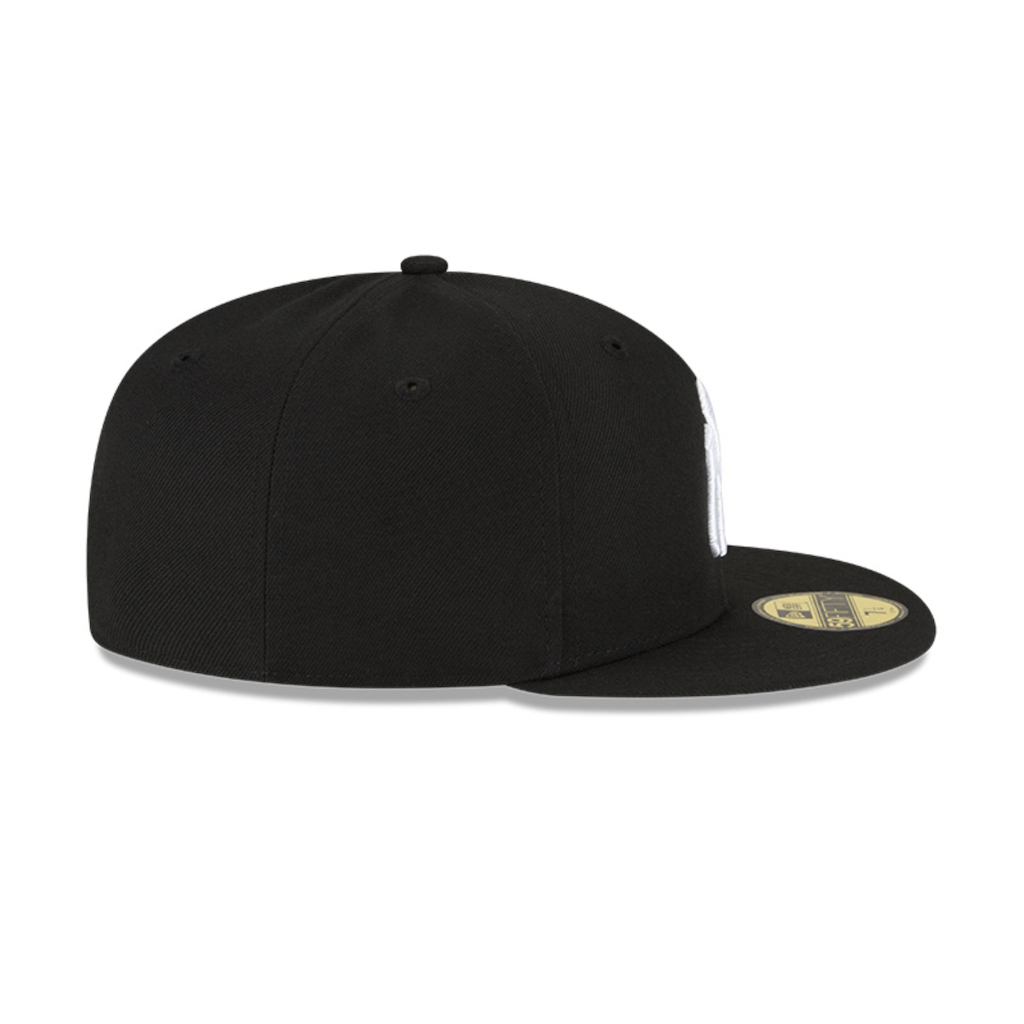 NEW ERA 59FIFTY MLB NY YANKEES GORRA CERRADA CLASICA NEGRA LOGO BLANCO