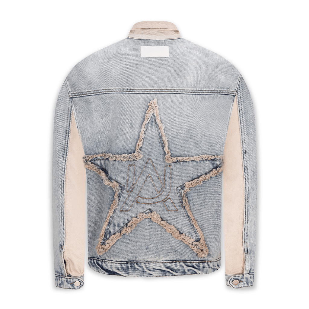 AURUM STARS I STAR DENIM  CHAQUETA BOXI FIT AZUL
