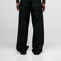 MONOIC TUTTO BENE 2 STRIPED PANTALON TROUSER NEGRO OSCURO