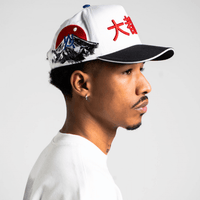 AURUM METROPOLIS III TOKYO CAP GORRA AJUSTABLE BLANCA