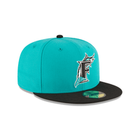 NEW ERA 59FIFTY MLB FLORIDA MARLINS 97 WORLD SERIES GORRA CERRADA AZUL