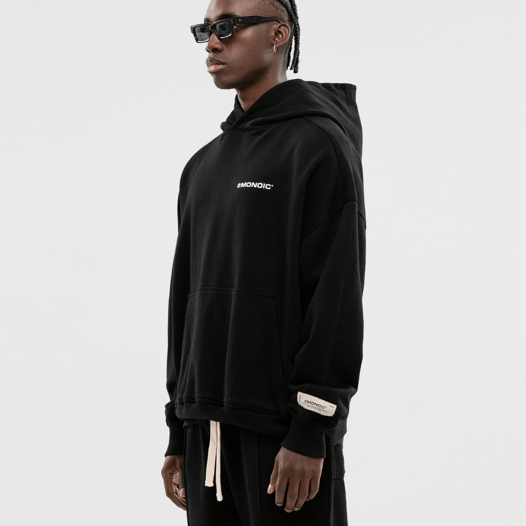 MONOIC TIMELESS V2 BUZO OVERSIZED NEGRO