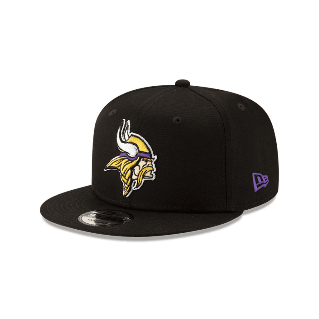 NEW ERA 9FIFTY NFL MINNESOTA VIKINGS BASIC COLLECTION GORRA AJUSTABLE NEGRA