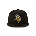 NEW ERA 9FIFTY NFL MINNESOTA VIKINGS BASIC COLLECTION GORRA AJUSTABLE NEGRA