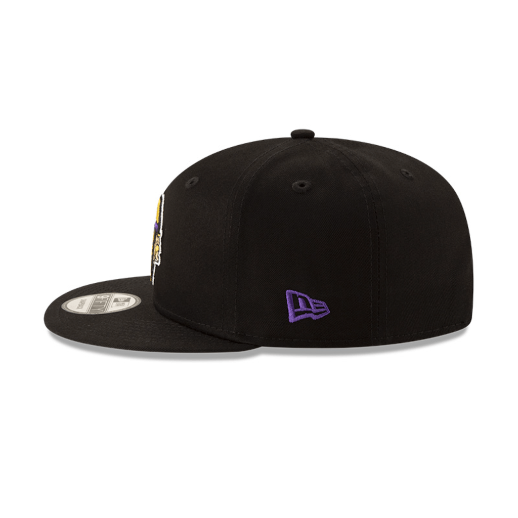 NEW ERA 9FIFTY NFL MINNESOTA VIKINGS BASIC COLLECTION GORRA AJUSTABLE NEGRA