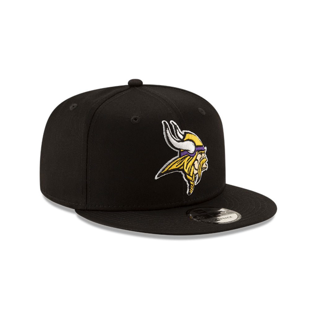 NEW ERA 9FIFTY NFL MINNESOTA VIKINGS BASIC COLLECTION GORRA AJUSTABLE NEGRA