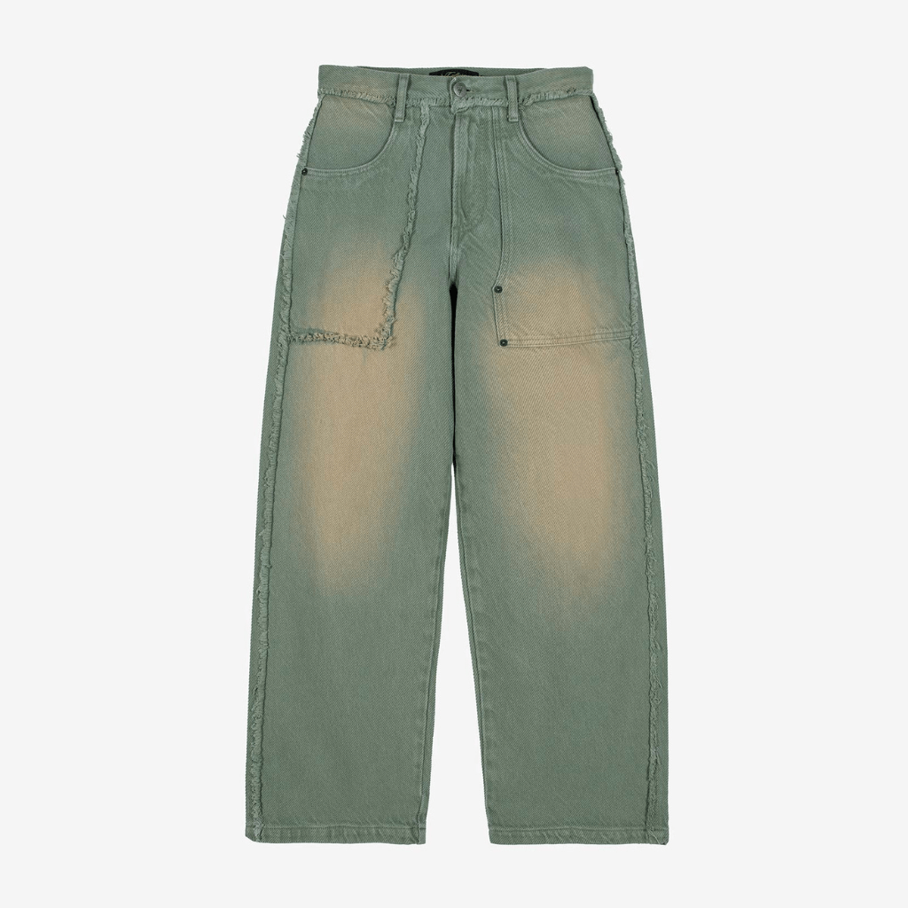 CULTUREWISE TWO STROKE SAINTS PANTALONES BAGGY VERDE
