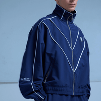 SINNERS TRACK CHAQUETA AZUL