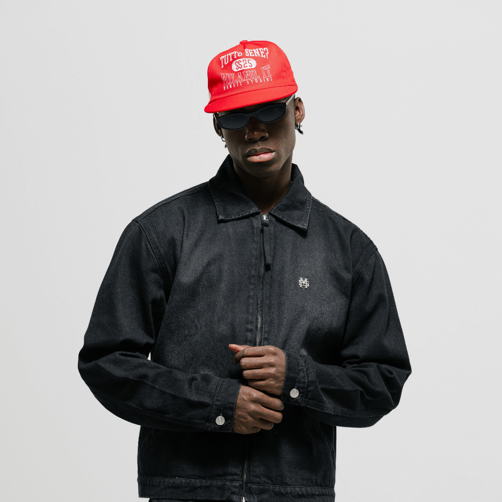 MONOIC TUTTO BENE I GORRA AJUSTABLE TUTTO BENNE ROJO CHERRY