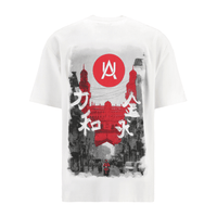 AURUM METROPOLIS III TOKIO 2.0 CAMISETA OVERSIZED BLANCA