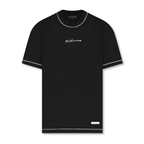 AURUM RACING STARS CAMISETA SIGNATURE RACING SEAMS NEGRA