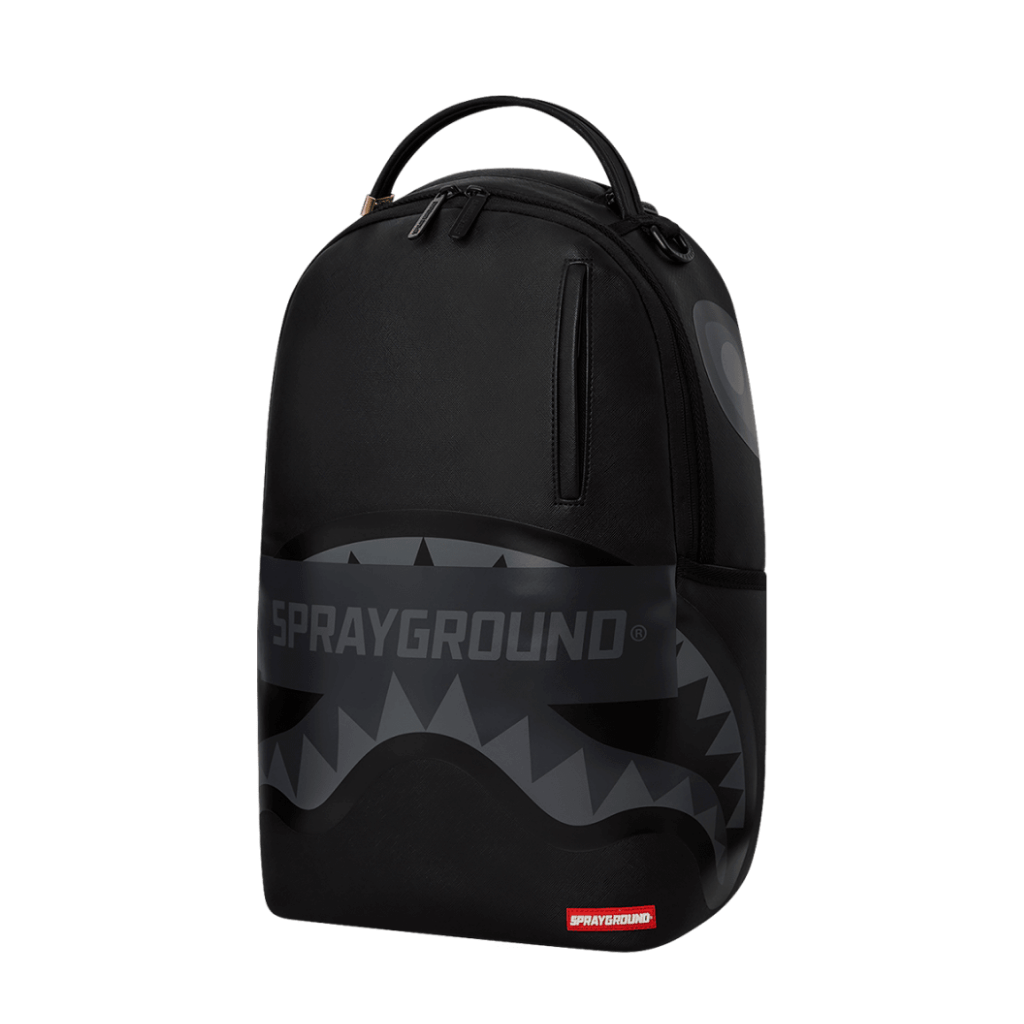 MORRAL SPRAYGROUND SMASH LOGO GHOST NEGRO