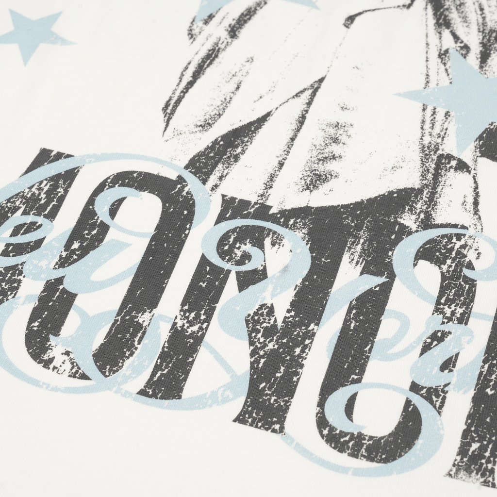 MONOIC NYC CAMISETA FREEDOM BLANCO HUESO