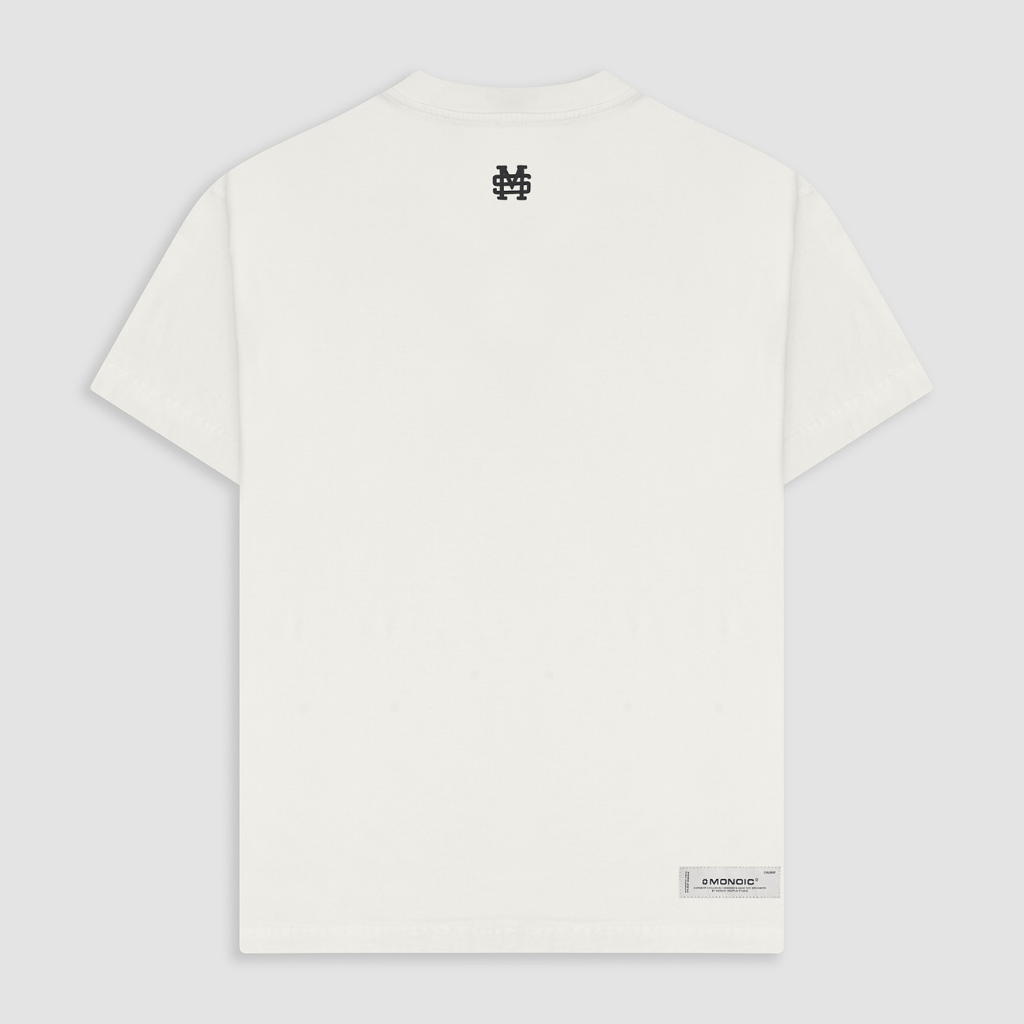 MONOIC TIMELESS V2 CAMISETA  OVERSIZED BLANCA
