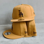NEW ERA 9FIFTY MLB LA DODGERS LOSDOD PAN TAN GORRA AJUSTABLE CAFE