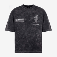 CULTUREWISE TWO STROKE SAINTS CAMISETA OVERSIZED MOTOXX GRIS