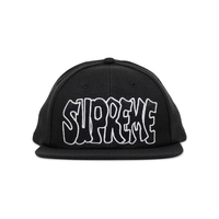 SUPREME CREEP GORRA 6 PANELES AJUSTABLE NEGRA