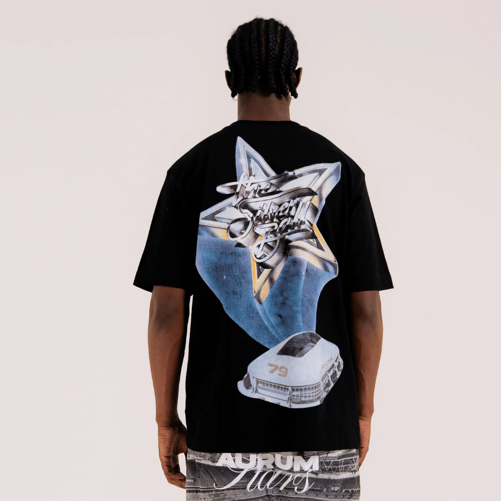 AURUM STARS I 79 STADIUM CAMISETA SEMI BOXI NEGRA