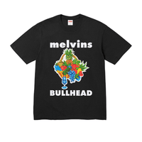 SUPREME MELVINS BULLHEAD CAMISETA NEGRA