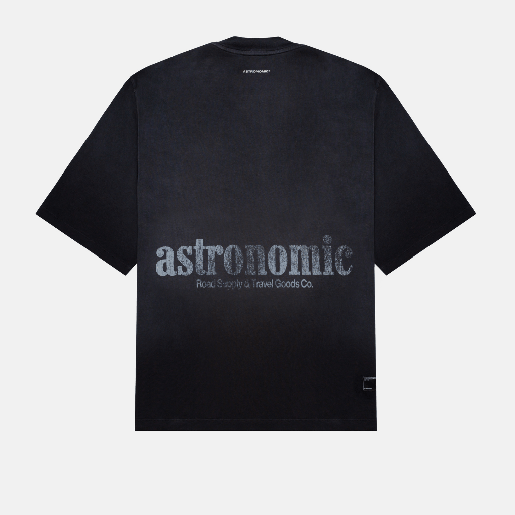 ASTRONOMIC CAN I GET A RIDE? ROAD SUPPLY CAMISETA OVERSIZED GRIS
