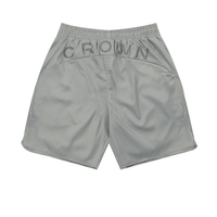 AP CROWN GODS LANGUAGE CROWN GREY SHORTS GRIS