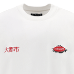 AURUM METROPOLIS III TOKIO 2.0 CAMISETA OVERSIZED BLANCA