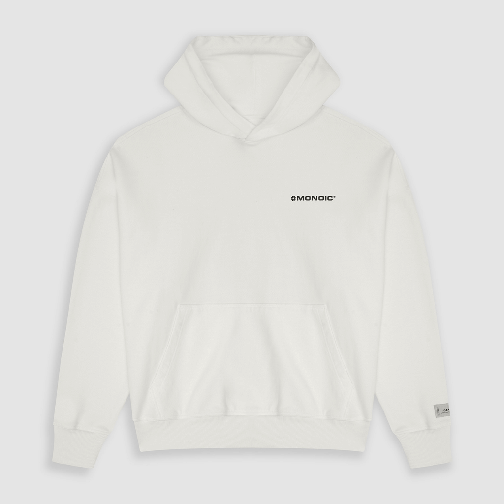MONOIC TIMELESS V2 BUZO OVERSIZED BLANCO