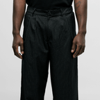 MONOIC TUTTO BENE 2 STRIPED PANTALON TROUSER NEGRO OSCURO