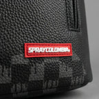 MORRAL SPRAYCOLOMBIA GREY CHECKERED EYE BACKPACK NEGRO
