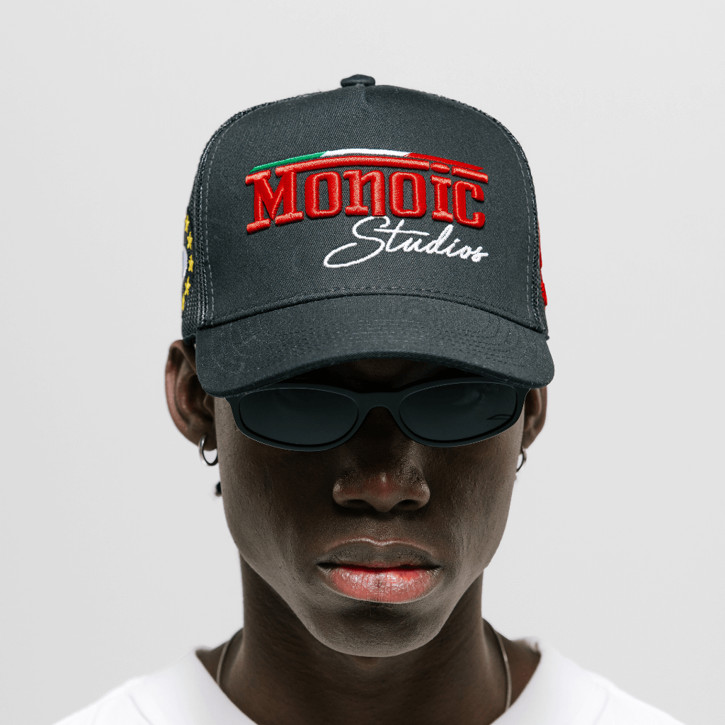 MONOIC TUTTO BENE I GORRA AJUSTABLE MONZA NEGRO OSCURO