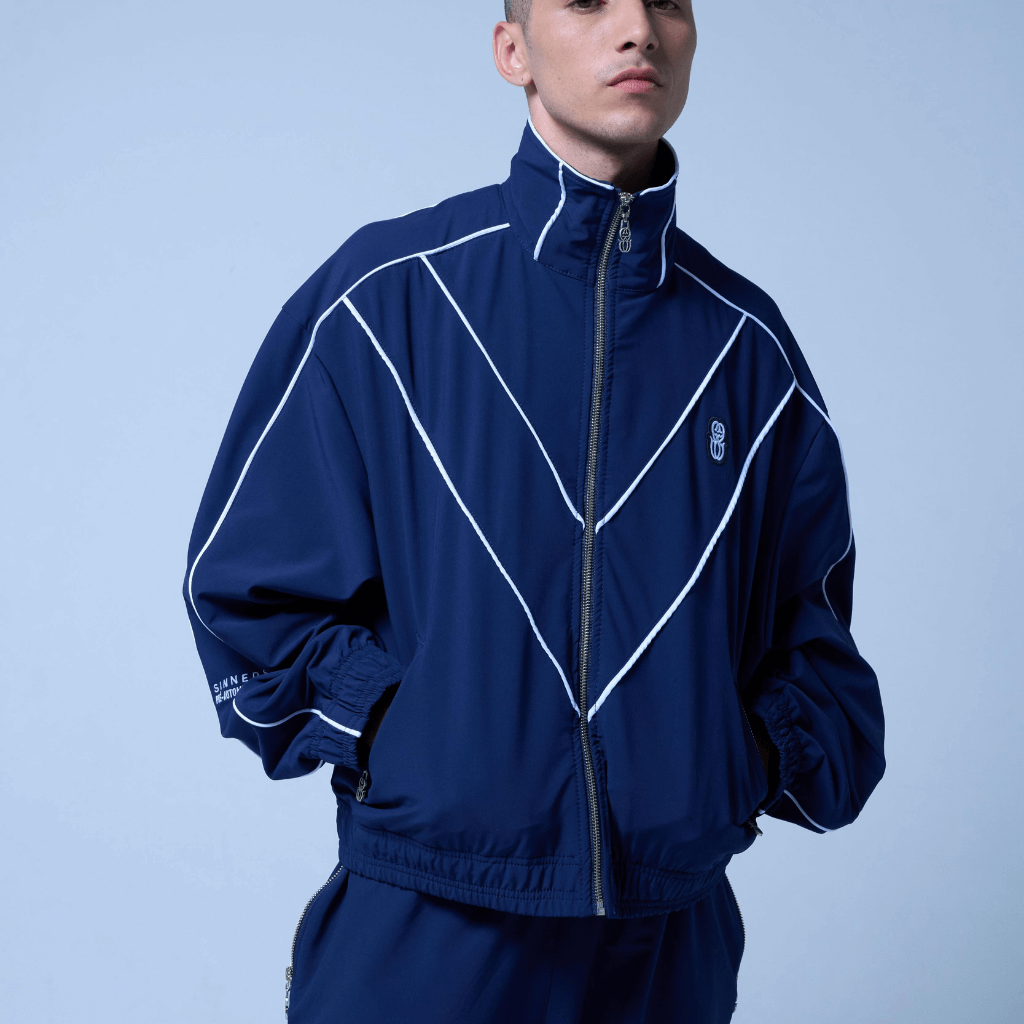 SINNERS TRACK CHAQUETA AZUL