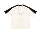 AP CROWN GODS LANGUAGE DIVINE WHITE CAMISETA OVERSIZE MARFIL