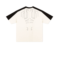 AP CROWN GODS LANGUAGE DIVINE WHITE CAMISETA OVERSIZE MARFIL