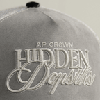 AP CROWN HIDDEN DEPTHS NACRE GORRA  GRIS