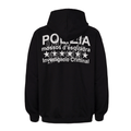 SINNERS POLIZIA BUZO NEGRO