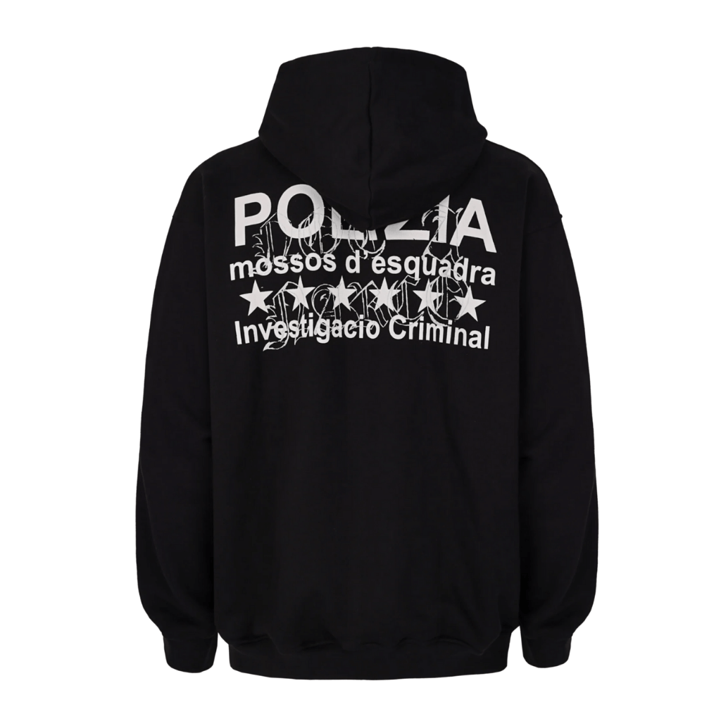 SINNERS POLIZIA BUZO NEGRO