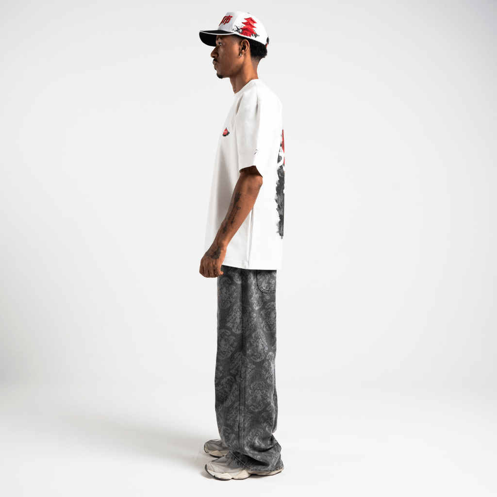 AURUM METROPOLIS III TOKIO 2.0 CAMISETA OVERSIZED BLANCA