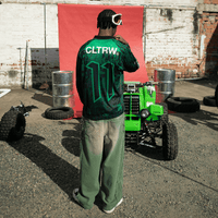 CULTUREWISE TWO STROKE SAINTS PANTALONES BAGGY VERDE