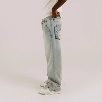 AURUM STARS I STAR JEAN MEN LOOSE FIT AZUL
