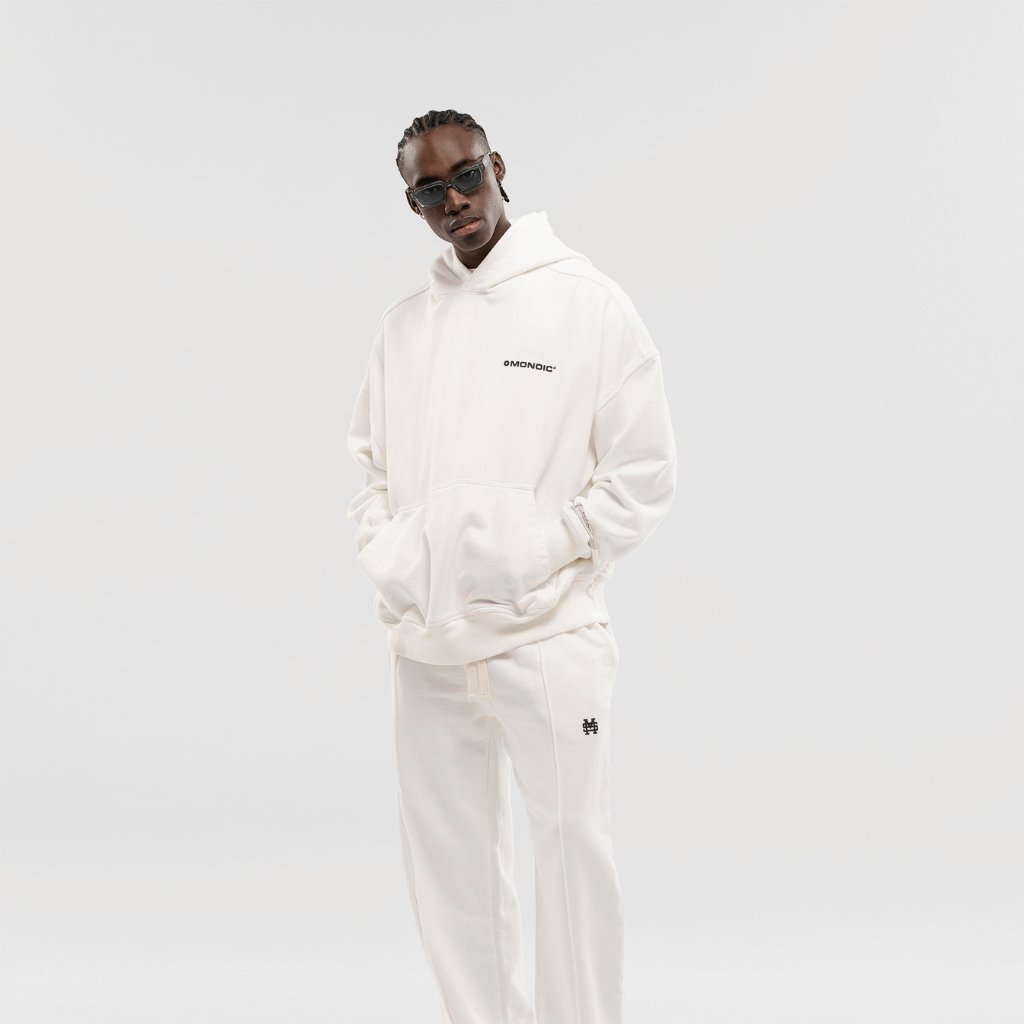 MONOIC TIMELESS V2 BUZO OVERSIZED BLANCO