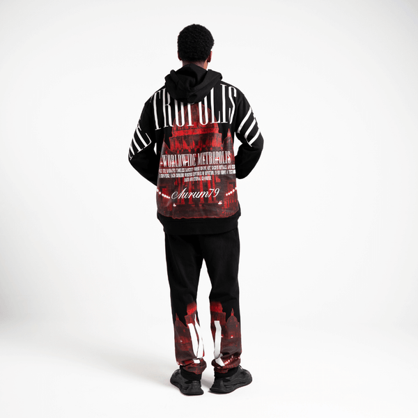 AURUM METROPOLIS III VATICAN BUZO OVERSIZED NEGRO