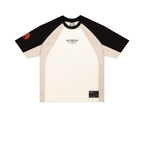 AP CROWN GODS LANGUAGE GENESIS CAMISETA OVERSIZE MARFIL