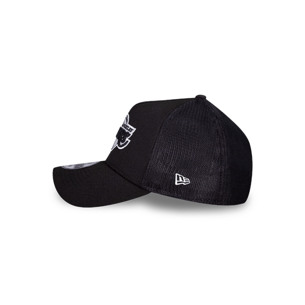 NEW ERA 9FORTY A FRAME NBA LAKERS GORRA NEGRA CAMIONERA AJUSTABLE