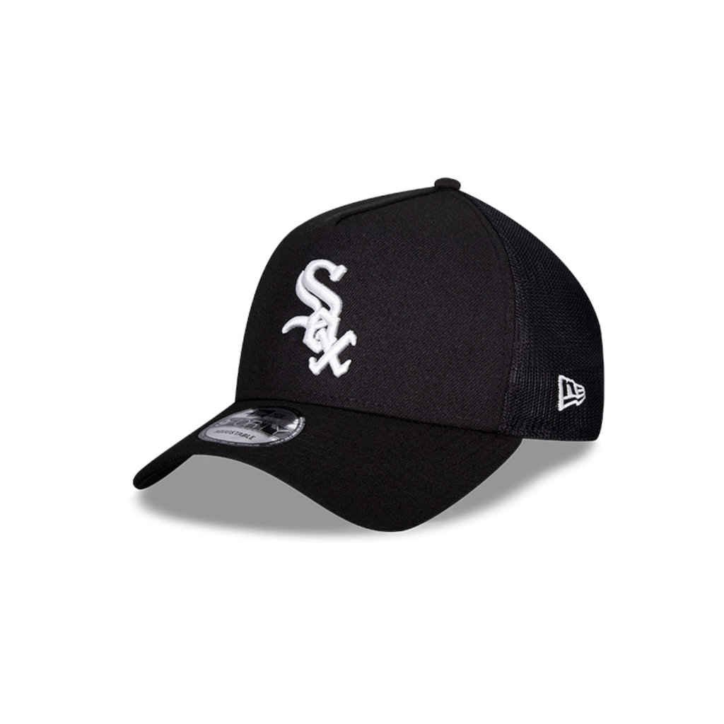 NEW ERA 9FORTY MLB CHICAGO WHITE SOX AF GORRA CAMIONERA AJUSTABLE NEGRA